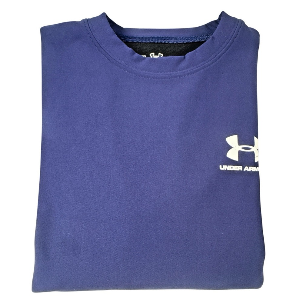 Under Armour Women's ColdGear Base Layer 1.0 Fitted Crew Neck Top - Black, SM‎